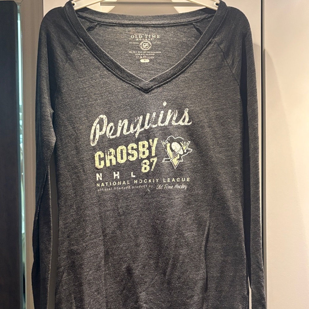 Crosby Charcoal Long Sleeve Shirt